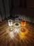 DiamondGlow: Candeeiro de Mesa LED com Projeção de Cristal e Luz Noturna na internet