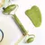 Rolo de Jade para Massagem Facial e Corporal - Levantamento Facial, Anti-envelhecimento, Gua Sha Pedra Natural na internet