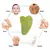 Rolo de Jade para Massagem Facial e Corporal - Levantamento Facial, Anti-envelhecimento, Gua Sha Pedra Natural - FeminnaShop
