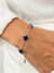PU91156 - PULSEIRA INSPIRAÇÃO VG PRETO - AÇO INOX - PRATA