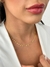CH9490 - CHOKER GRUMET MINI CORAÇÕES LISOS - FOLHEADO A OURO