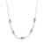 CH9432 - CHOKER BÚZIOS COM TIFFANY CRISTAL - FOLHEADO A PRATA 925