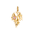 COL9644 - COLAR VENEZIANA ÁRVORE DA VIDA 1 MENINA - FOLHEADO A OURO - comprar online