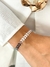 PU91128 - PULSEIRA ESCAMAS - FOLHEADO A PRATA 925