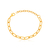 PU91139 - PULSEIRA ELO CADEADO - FOLHEADO A OURO - comprar online