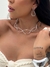 CH9394 - CHOKER ARO ENTRELAÇADO - FOLHEADO A PRATA 925