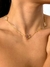 CH9498 - CHOKER INSPIRAÇÃO VG ROSE M - FOLHEADO A OURO