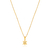 COL9941 - COLAR VENEZIANA TARTARUGA CRAVEJADA - FOLHEADO A OURO - comprar online