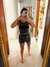 Conjunto 3 peças: Cropped + Calça + Shorts lurex