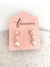BR91794 - KIT DE BRINCOS PÉROLAS - FOLHEADO A OURO - comprar online