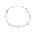 PU91206 - PULSEIRA CORAÇÕES ZIRCÔNIA CRISTAL - FOLHEADO A PRATA 925 - comprar online