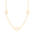 CH9501 - CHOKER INSPIRAÇÃO VG CRISTAL M - FOLHEADO A OURO - comprar online