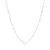 CH9354 - CHOKER VENEZIANA MINI CORAÇÕES BRILHANTE - FOLHEADO A PRATA 925 - comprar online