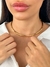 CH9481 - CHOKER ARO LISTRADO - ZAMAC - LINHA PREMIUM