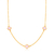 CH9500 - CHOKER INSPIRAÇÃO VG ROSE P - FOLHEADO A OURO - comprar online