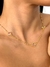 CH9500 - CHOKER INSPIRAÇÃO VG ROSE P - FOLHEADO A OURO