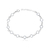 PU91124 - PULSEIRA TIFFANY CRISTAL - FOLHEADO A PRATA 925 - comprar online