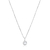 COL9966 - COLAR VENEZIANA PONTO DE LUZ CRAVEJADO - FOLHEADO A PRATA 925