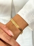 PU91127 - PULSEIRA ESCAMAS - FOLHEADO A OURO