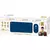 Kit Teclado e Mouse Sem Fio Letron Harry Potter Azul - comprar online