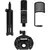 Microfone Gamer Streamplify Mic Tripod Com Tripé Preto RGB - Niten Store - Tecnologia e Games