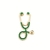 Estetoscopio verde con dorado - comprar online