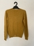 Sweater cuesta blanca mostaza