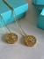 MEDALHÃO CORAÇÃO MÃE E FILHO - SEMIJOIA