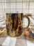 ESPÍRITO SELVAGEM CANECA CERÂMICA METALIZADA DOURADO 325 ml