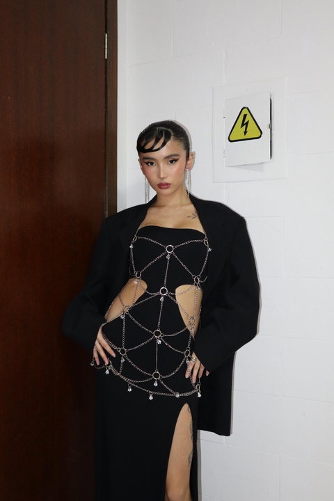 vestido longo LM ESPER