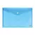 Malote com botao azul