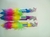 Caneta divertida pelouche unicorn 6 cores