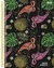 Caderno 1 materia Sweet garden 80 folhas