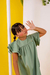 Vestido Larissa - Verde - Mel Mel Moda Infantil