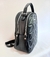 MOCHILA MEDIANA ECO CUERO DOBLE COMPARTIMENTO TRENDY - tienda online