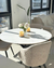 Mesa Neolith de 1,20 de diametro base negra o cromada
