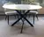 Mesa Neolith de 1,20 de diametro base negra o cromada - Ethiahome