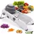 Ralador Profissional Frutas & Vegetais De Aço Inoxidável 18 Tipos Ajustes