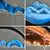 Imagem do Arte com Areia 3D Uma peça encantadora com areia que se move dentro de um vidro redondo, criando padrões inspirados no fundo do mar.