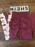 Calza SHEIN Bordo con blanco en internet