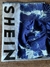 Short SHEIN batik azul