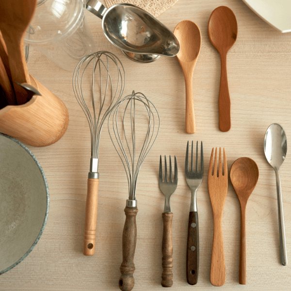 Utensílios de Bambu