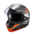 Capacete Escamoteável Texx Kratos Nomade Preto, Laranja e Cinza Com Óculos UV na internet