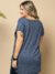 Blusa Feminina Soltinha em Malha Flamê com Decote V e Bolso Frontal - Conforto e Estilo em Viscose e Poliéster - Dardie
