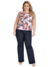 Calça Flare Feminina em Helanca Plus Size Conforto, Cintura Alta e Estilo Moderno - loja online