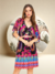 Vestido Floral Tropical Elegância E Conforto A Todo Momento - comprar online