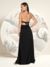 Vestido Longo Frente Única em Helanca - Modelos Lisos e Estampados - Dardie