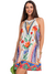 Vestido Tropical Feminino Curto Floral Leveza Estilo e Conforto para Qualquer Ocasião - comprar online