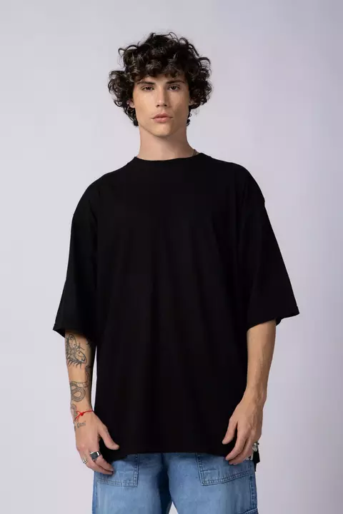 Remera Over Theo Negro