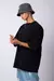 Remera Over Carl Negro - comprar online